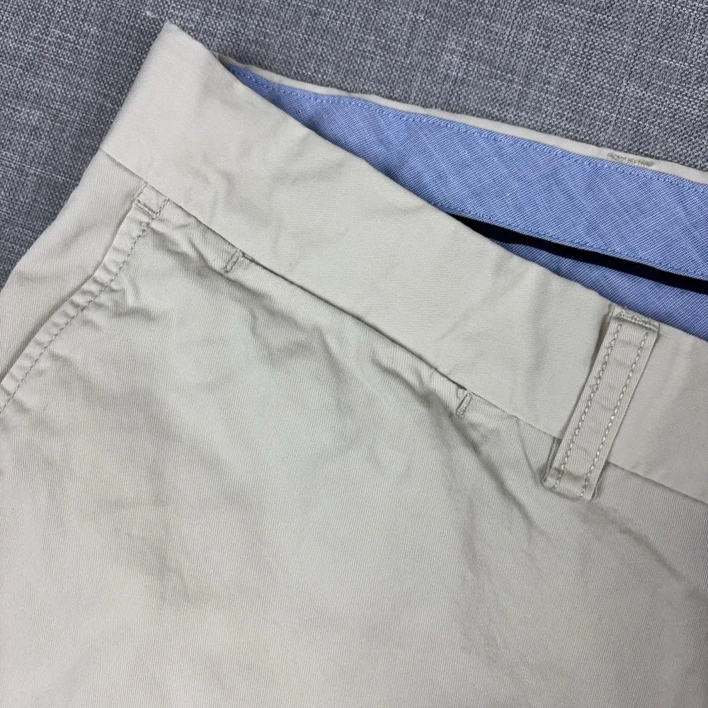 Polo Ralph Lauren Shorts Mens 40 Beige Cotton Chino Classic Fit 9 Inseam Casual